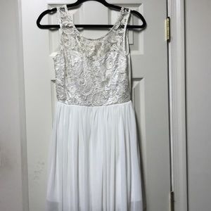 Beautiful white dress